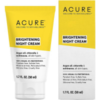 Acure Brightening Night Cream - Ночной крем "Аргановое масло, Хлорелла и Эхинацея" (50мл.)