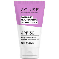 Acure Radically Rejuvenating SPF 30 Day Cream - Дневной Крем SPF 30 с Куркумой, Феруловой кислотой и витамином С (50мл.)