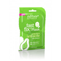 Alba Botanica Fast Fix Papaya Anti-Acne Sheet Mask - Очищающая маска папайя (15гр.)