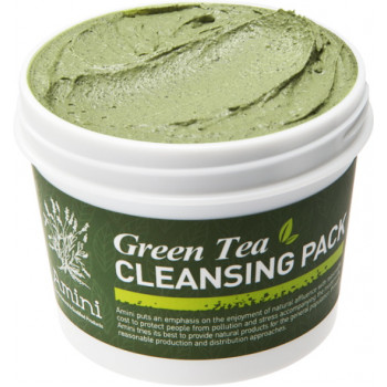Amini Green Tea Cleansing Pack - Очищающая маска для лица Зеленый чай (100гр.)