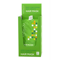 Andalou Naturals Exotic Marula Oil Silky Smooth Deep Conditioning Hair Mask - Маска для восстановления жёстких и вьющихся волос (6 шт. по 44мл.)
