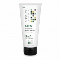 Andalou Naturals MEN Invigorating Body Wash 3 IN 1 - Гель для душа 3 в 1 (лицо, тело, волосы) 251мл.