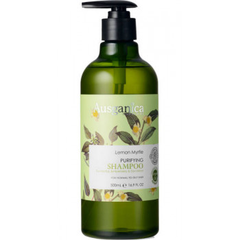 Ausganica - Очищающий шампунь для жирных волос "Лимонный Мирт" (500мл.)