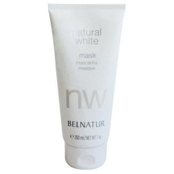 Belnatur NATURAL WHITE MASK - Осветляющая и увлажняющая маска (200мл)