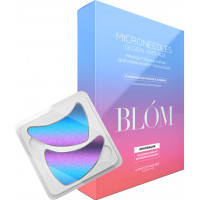 BLOM Global Anti-Age - Микроигольные патчи с экстрактом красного клевера для омоложения кожи (4 пары)