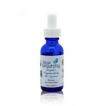 Blue Beautifly Organic Regenerating Oil Serum  - Органическая восстанавливающая сыворотка для лица (30мл.)