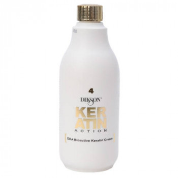 Dikson KERATIN ACTION DKA Bioactive Keratin Cream №4 - Биоактивный Кератиновый крем (500мл.)