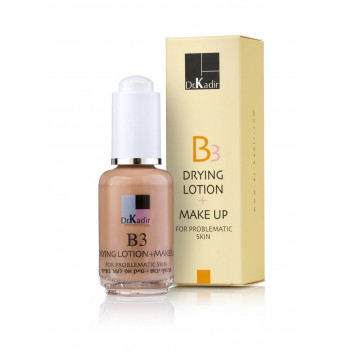 B3-Drying Lotion+Make Up Problematic Skin - Тонирующая подсушивающая эмульсия для проблемной кожи (30мл.)