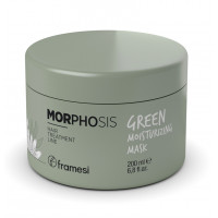 Framesi GREEN MOISTURIZING MASK  - Маска натуральная увлажняющая для волос (200мл.)