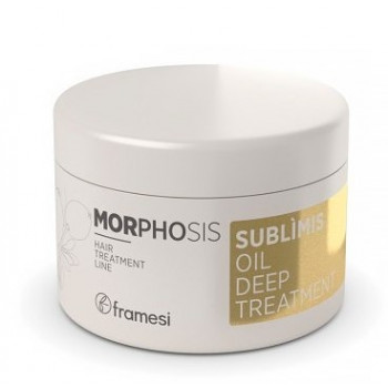 Framesi MORPHOSIS SUBLIMIS OIL DEEP TREATMENT - Маска для волос на основе арганового масла интенсивного действия (200мл.)