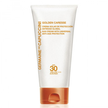 GERMAINE de CAPUCCINI Golden Caresse Advanced Anti-Ageing Sun Cream SPF30 - Крем усиленный солнцезащитный антивозрастной SPF30 (50мл.)