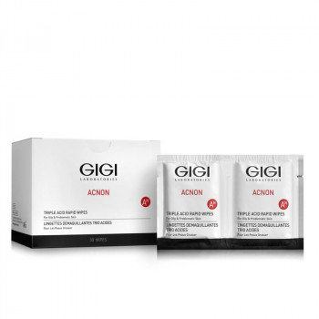 GIGI ACNON - Влажные очищающие салфетки (30шт.)