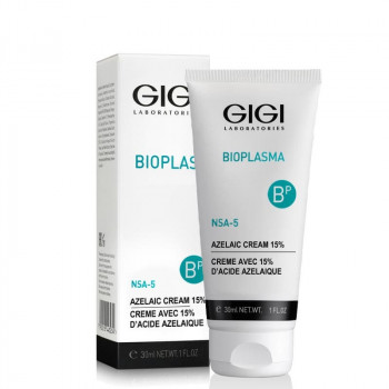 GIGI BIOPLASMA Azelaic Cream -  Крем с 15% азелаиновой кислотой для жирной проблемной кожи (30мл)