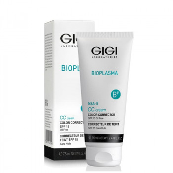 GIGI BIOPLASMA CC Cream - Крем для коррекции цвета кожи с SPF 15 (75мл)