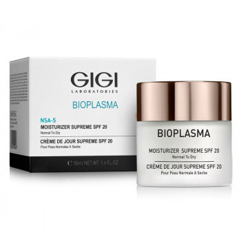 GIGI BIOPLASMA Moisturizer Supreme SPF 20 - Крем увлажняющий для нормальной и сухой кожи с SPF 20 (50мл)