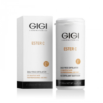 GIGI ESTER C Daily RICE Exfoliator - Эксфолиант для очищения и микрошлифовки кожи (200мл)