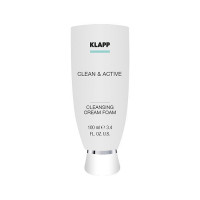 KLAPP CLEAN&ACTIVE Cleansing Cream Foam - Очищающая крем-пенка (100мл.)