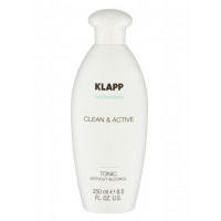 KLAPP CLEAN&ACTIVE Tonic without Alcohol - Тоник без спирта (250мл.)