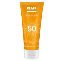 KLAPP IMMUN SUN Body Protection Cream SPF50 - Солнцезащитный крем для тела SPF50 (200мл.)