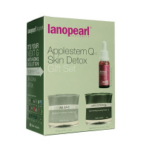 lanopearl Applestem Q10Skin Detox - Набор омоложение кожи (50мл, 50мл, 25мл.)
