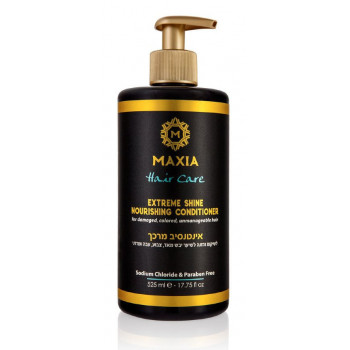Maxia - Укрепляющий бальзам-кондиционер для поврежденных окрашенных и непослушных волос (525мл.)