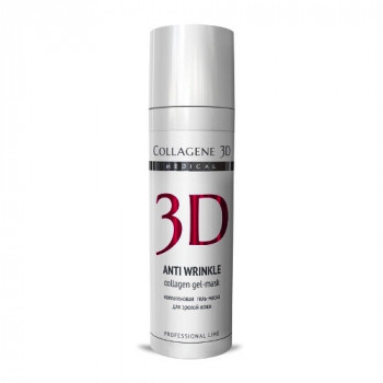Medical Collagene 3D Anti Wrinkle - Гель-маска для лица с плацентолью (130мл.)