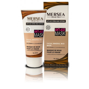 Mersea - Минерально-грязевая маска для лица с витамином Е и маслом Авокадо (125мл.)