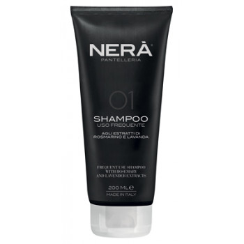 Nera Pantelleria - Шампунь для ежедневного применения для всех типов волос с экстрактами розмарина и лаванды (200мл.)