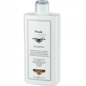 Nook - Восстанавливающий укрепляющий шампунь для сухих и поврежденных волос Ph 5,5 (500мл.)