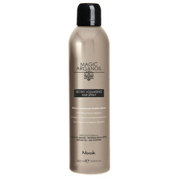 Nook Secret Volumizing Hairspray - Секретный лак для объемных укладок волос "Магия Арганы" (400мл.)