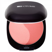 Otome Duo color Powder blush 201 Rose Pink - Румяна двухцветные розовый (13гр.)