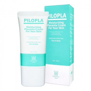 PILOPLA - Крем плацентарный увлажняющий для чувствительной и поврежденной кожи (30мл.)