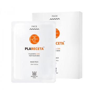 Plareceta - Маска плацентарная для интенсивного омоложения и восстановления кожи (5шт по 25мл.)