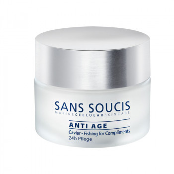 SANS SOUCIS - Крем антивозрастной с экстрактом икры для нормальной и комбинированной кожи 24 часа (50мл.)