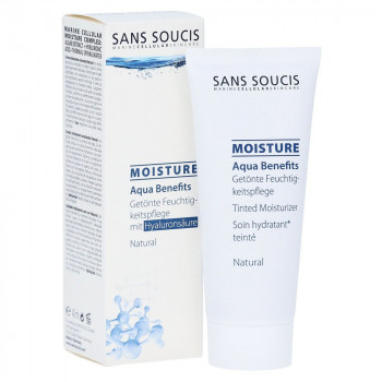 SANS SOUCIS «Aqua Benefits» Tinted Moisturizer Natural - Крем тональный увлажняющий (40мл.)