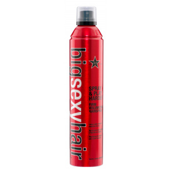 Sexy Hair Spray & play harder firm volumizing hairspray - Спрей для дополнительного объёма (300мл.)