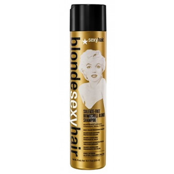 Sexy Hair Sulfate-free bombshell blonde shampoo - Шампунь для сохранения цвета блонд без сульфатов (300мл.)