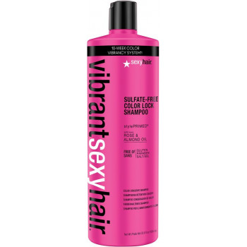 Sexy Hair Vibrant color lock shampoo - Шампунь для сохранения цвета (1000мл.)