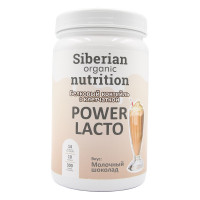 Siberian Organic Nutrition - Белковый коктейль c клетчаткой POWER LACTO Молочный шоколад (300гр.)