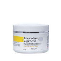 SKINDOM Avocado face sugar scrub - Скраб (сахарный) с авокадо для лица (250мл.)