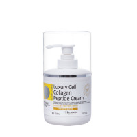 SKINDOM Luxury Cell Collagen Peptide Cream - Коллагеновый крем с элитными клеточными пептидами (250мл.)