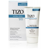 Tizo Ultra Zinc SPF 40 Tinted - Крем солнцезащитный для лица и тела с оттенком (100гр)