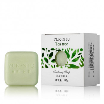 YUN-NIU - Натуральное мыло с маслом чайного дерева (115гр.)