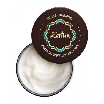 Зейтун - Маска "Интенсивное питание" для сухих и ломких волос. С маслом ши и клещевины египетской (200мл.)