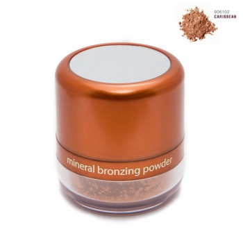 Mineral Bronzing Powder Puff Caribbean - Рассыпчатая бронзирующая пудра с пуховкой (6гр.)