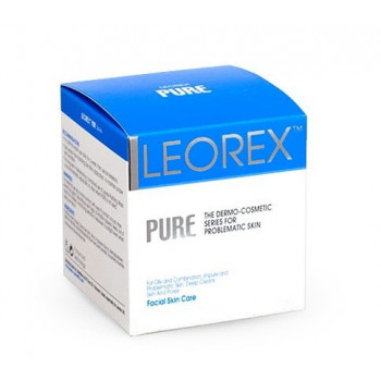 Leorex Pure - Гипоаллергенная нано-маска для очищения жирной и проблемной кожи лица и тела от угрей (АКНЕ) (10саше)