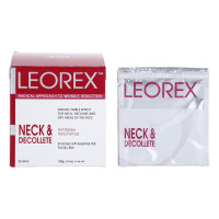 Leorex Neck & Decollete - Гипоаллергенная нано-маска для экспресс-разглаживания морщин шеи и зоны декольте (30саше)