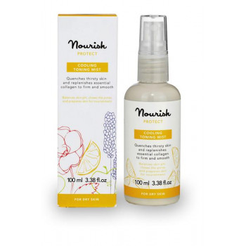 Nourish Protect Cooling Toning Mist - Освежающий тоник-спрей  для сухой кожи лица(100мл.)