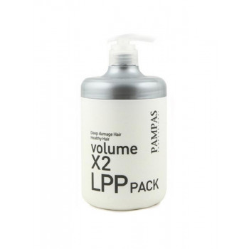 Pampas Восстанавливающая маска для волос - Volume X2 LPP Hair Pack (1000мл.)
