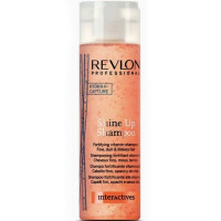 Revlon INTERACTIVES Shine Up Shampoo - Шампунь для волос  укрепляющий, витаминизирующий (250 мл)